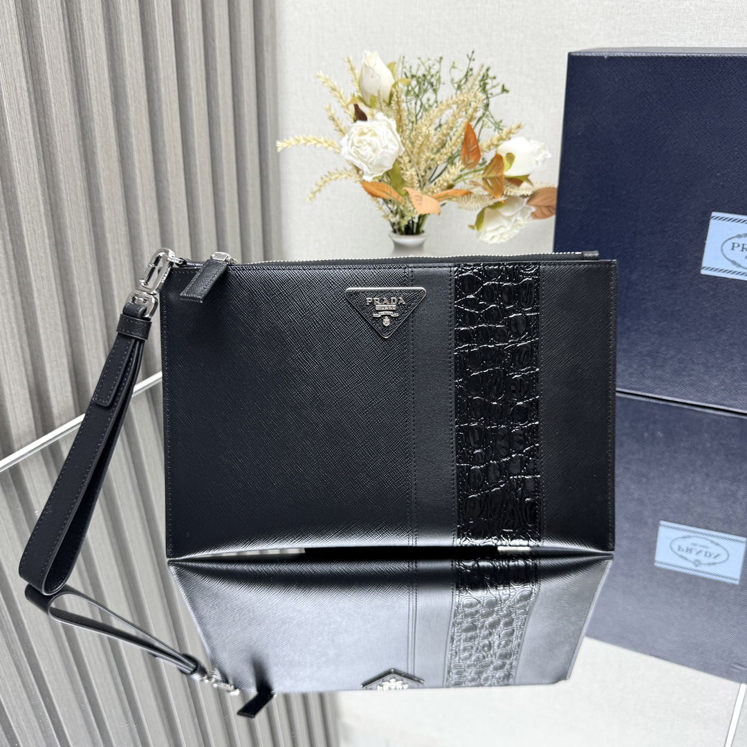 Pra*a clutch bags